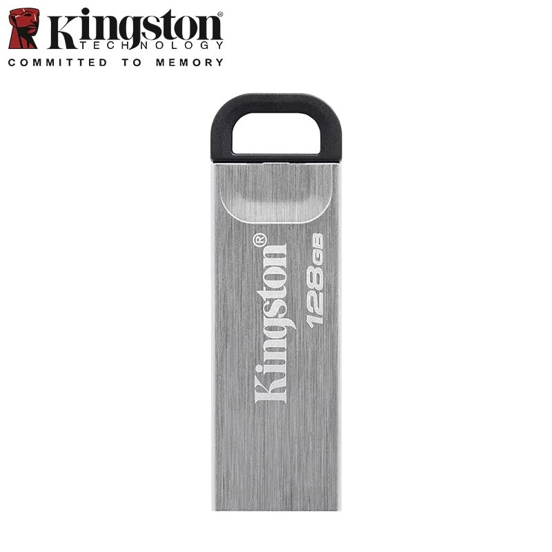 Unidad Flash USB 3.2 Kingston DataTraveler Kyson, Unidad de Memoria USB sin Tapa Metálica de 32 GB, 64 GB, 128 GB, 256 GB, 512 GB, Unidad USB de Alta Velocidad