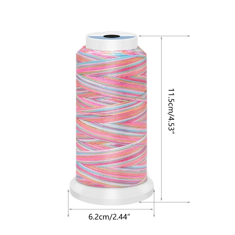 Fio cordão para miçangas, fio poliéster para pulseira, cordão para miçangas