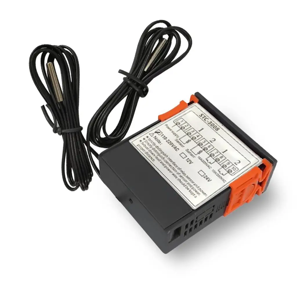 

Digital Temperature Controller Multi Functional Thermostat Control Switch for Cooling Heating Monitoring System