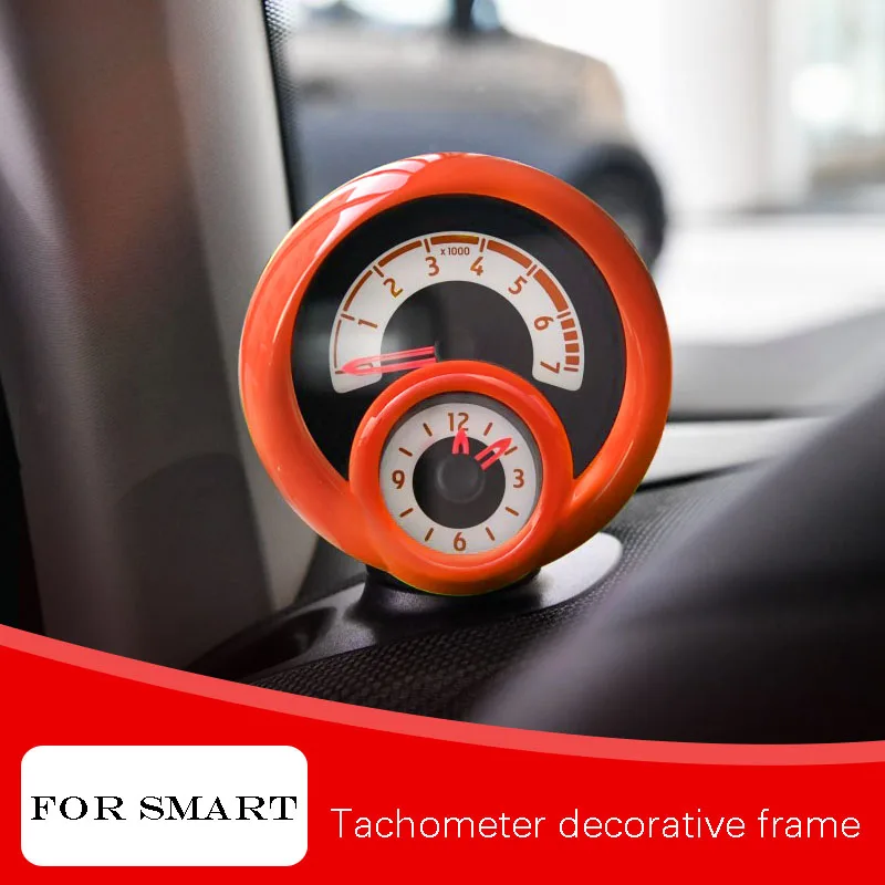 Adesivo decorativo per contagiri per cruscotto per auto per smart EQ fortwo forfour 453 2015 2016 2017 2018 2019 2020 2021 2022