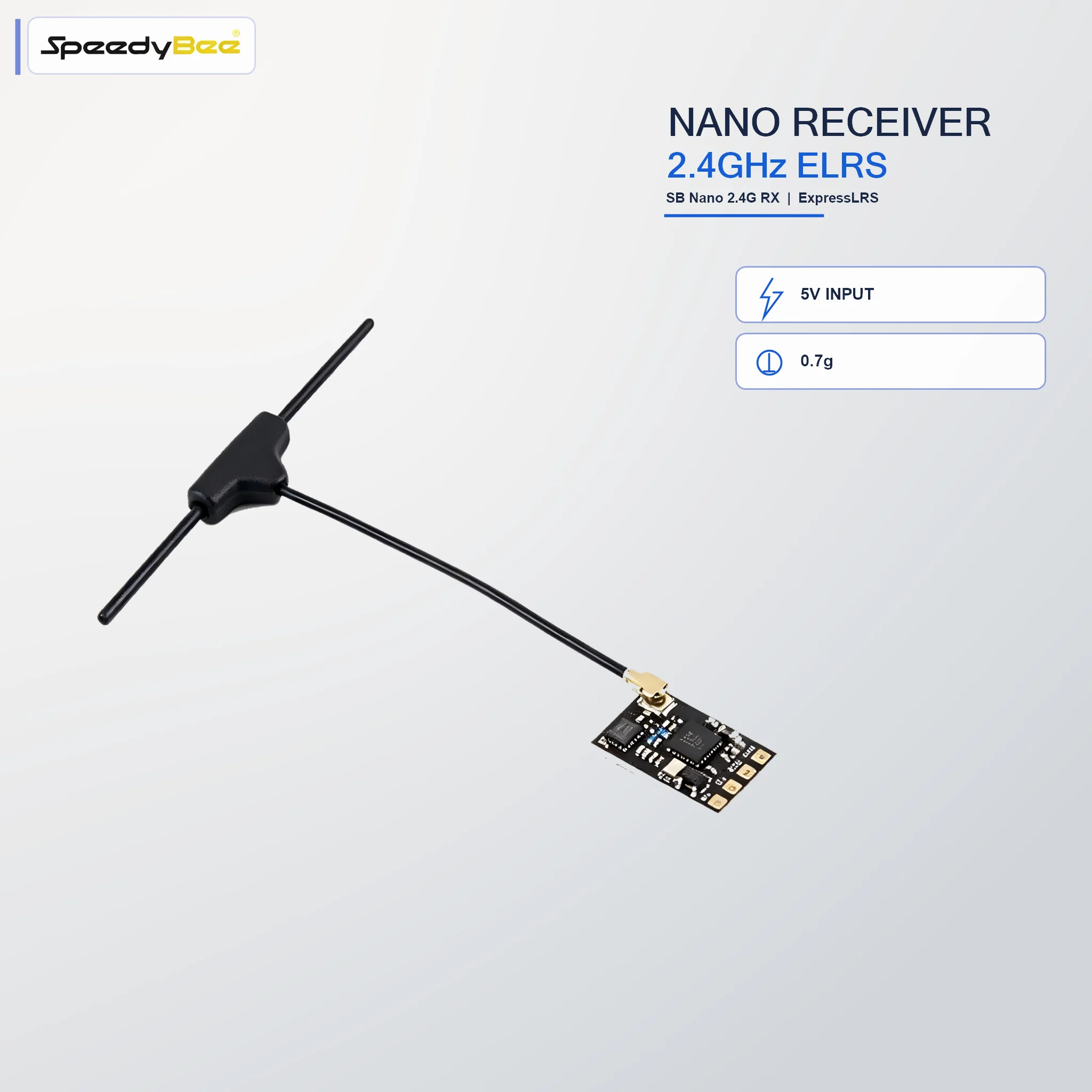 Drone Kit Long Range - SpeedyBee Nano 2.4GHz ELRS Receiver 100mW