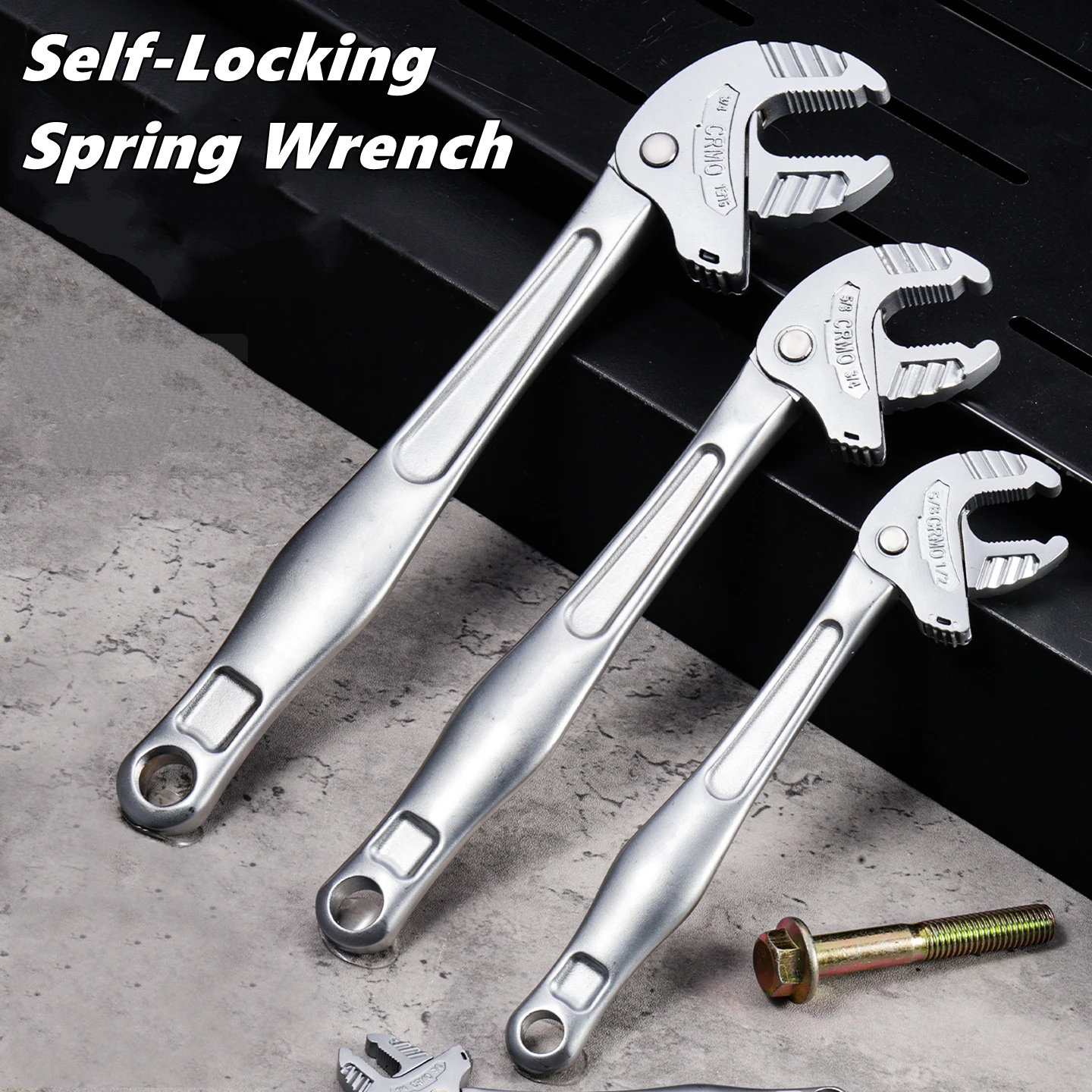 

Многофункциональный сверхмощный гаечный ключ с крабовым когтем, регулируемая трещотка, широкая губка, самоконтрящийся ключ для домашнего производства автомобильных труб