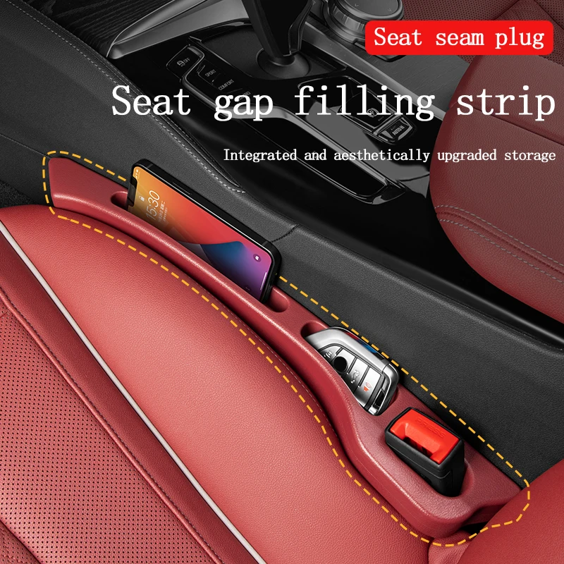 

Car Seat Gap Filler Plug Strip With Card Slot Filling For Suzuki Jimny Swift Samurai Vitara Kizashi SX4 Interior Accessories