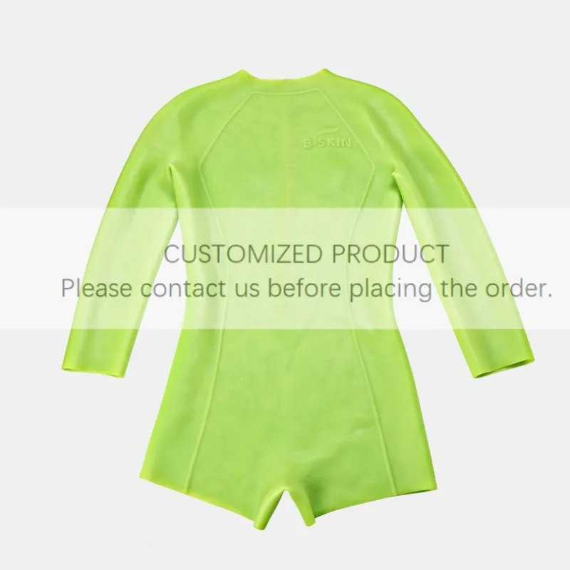 Silicone Wetsuit Women Full Body Swimsuit Swimming Quick Dry Warm Thermal Diving Suit Snorkeling Swimwear Surfing Long Sleeve