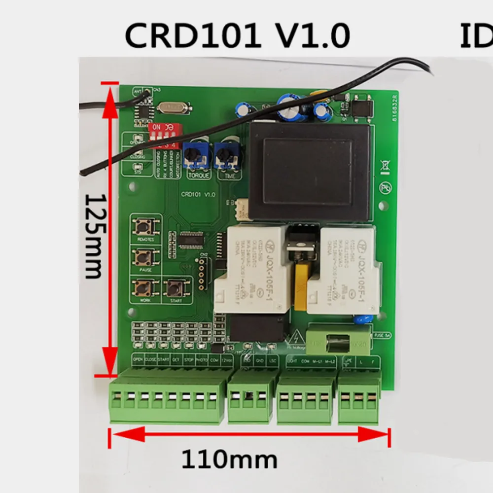 Szerokie zastosowanie brama przesuwna otwieracz do sterowania silnikiem jednostka PCB obwód kontrolny płyta elektroniczna płyta karty AC wersja