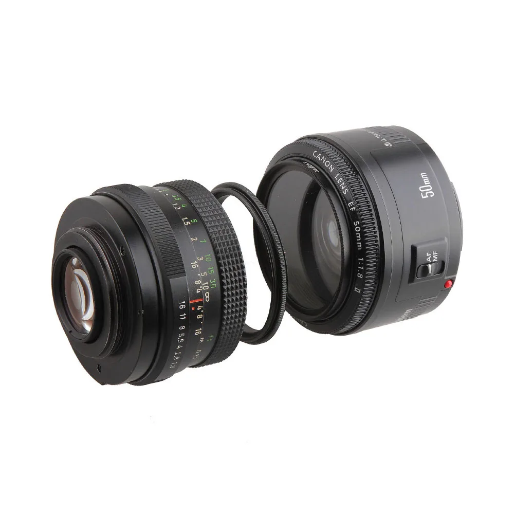 New Metal Lens Adapter Ring Male Thread to Male Thread Camera Macro Lens Reverse Adapter 49mm 52mm 55mm 58mm 62mm 67mm 72mm 77mm