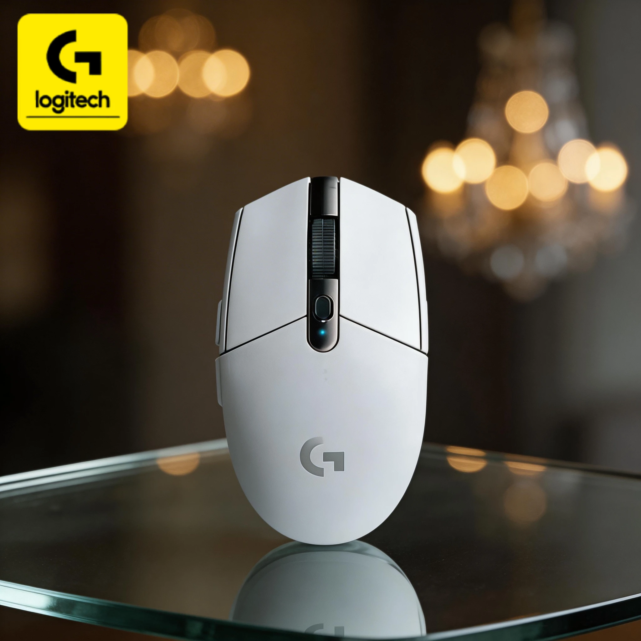 G305/G304/G402 LIGHTSPEED gaming mouse, with 250-hour long-lasting battery life and 12000 DPI high precision