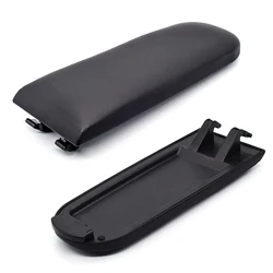 1PC Leather Car Armrest Latch Lid Center Console Cover Protector Cap For VW Jetta Golf 4 MK4 BORA Passat B5 Beetle Polo 6R 9N