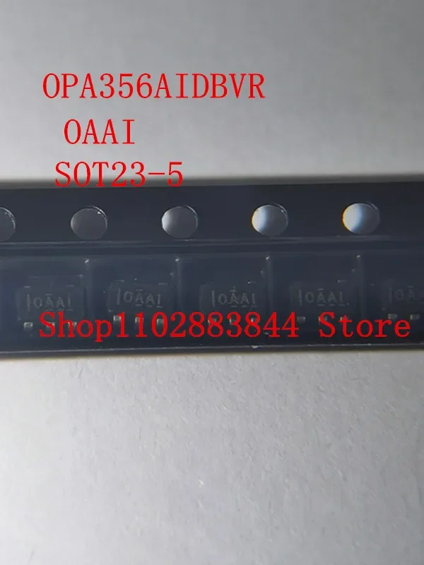 10PCS NEW OPA356AIDBVR OPA356AIDBVT OAAI SOT23-5 in stock