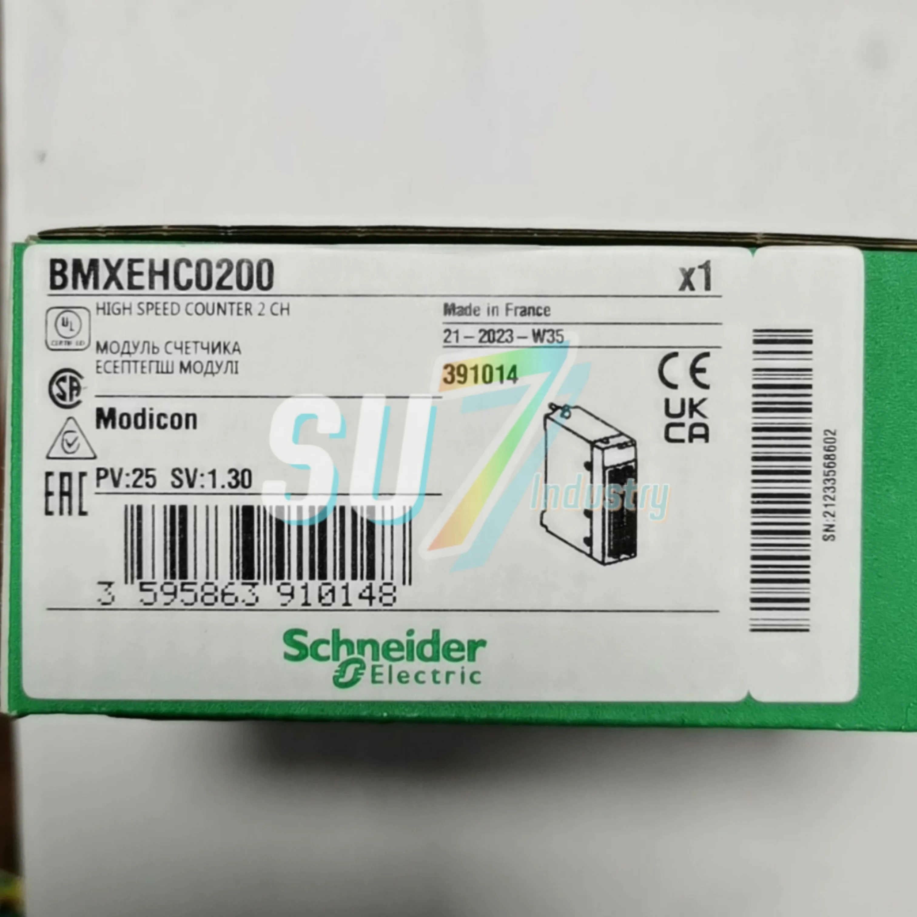 BMXDDI1602 BMXDRA1605 BMXEHC0200 PLC وحدة جديدة وأصلي