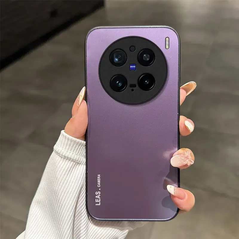 Чехол для VIVO X300 Pro X200 Ultra, простой матовый акриловый чехол, приятный для кожи, противоударный чехол для VIVO X200 Pro Mini Funda