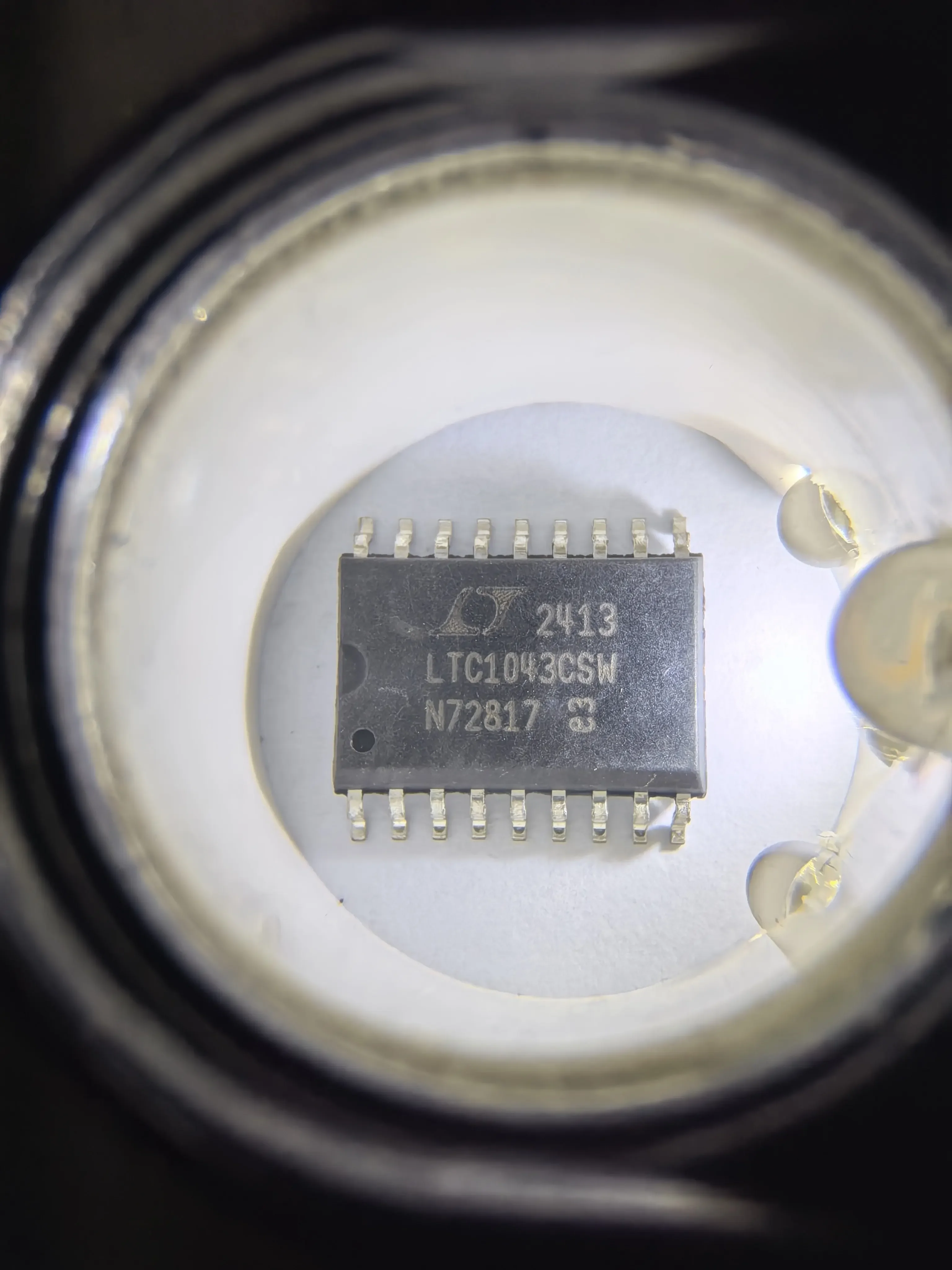 LTC1043CSW LTC1043CN LTC1043 - Dual Precision Instrumentation Switched-Capacitor Building Block