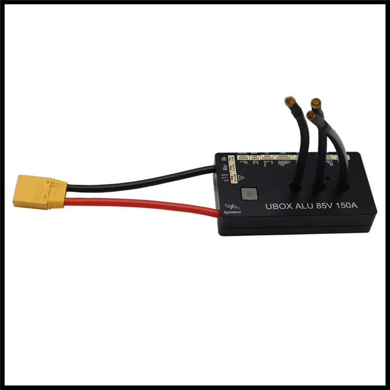 

85V 150A Single Ubox Motor Controller Aluminum Base on VESC with Bluetooth Fuse E-wheel V2 for Electric Scooter Ebike Onewheel