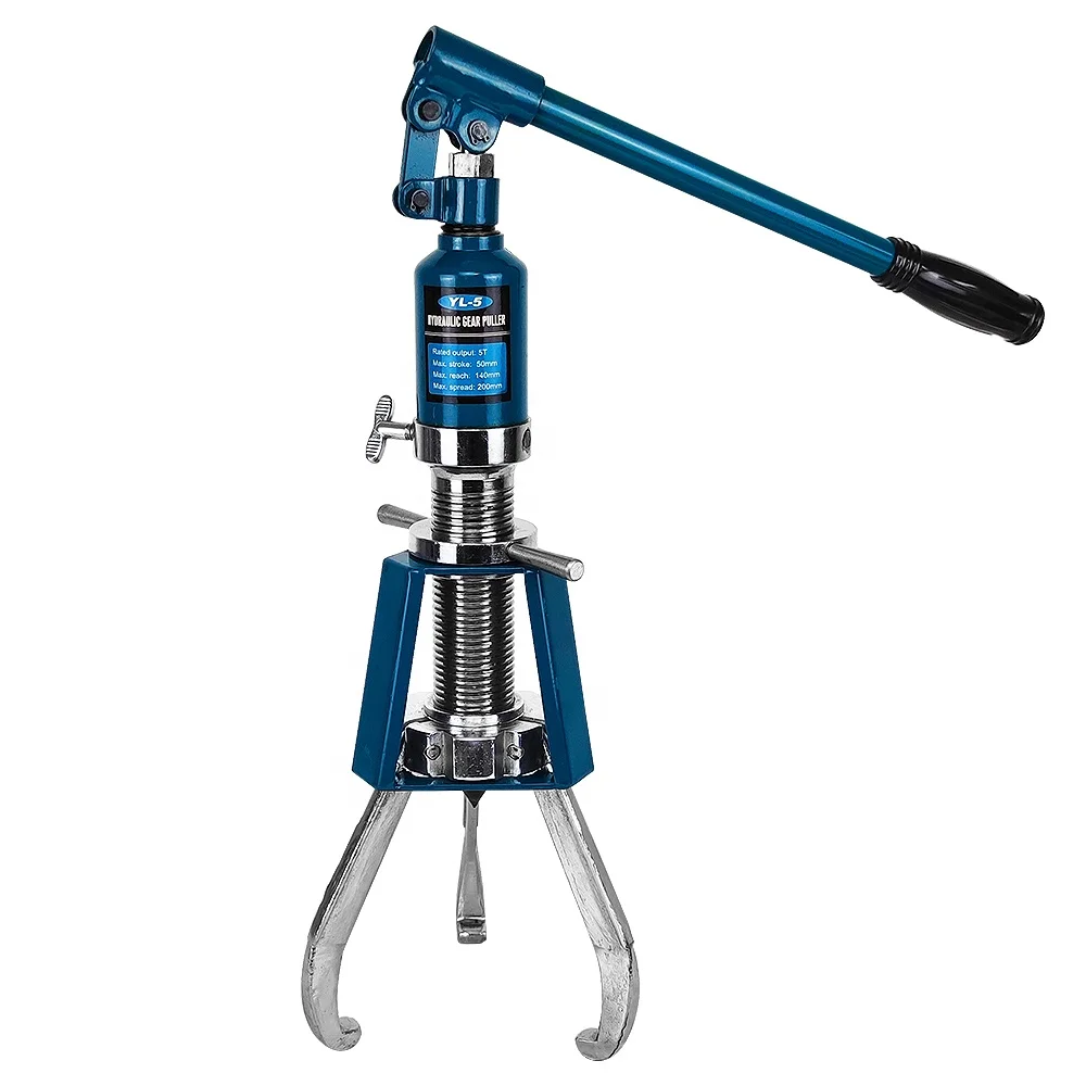 

Гидравлический съемник шестерен YL-5 с регулируемой блокировкой, 3 захвата, 5 тонн