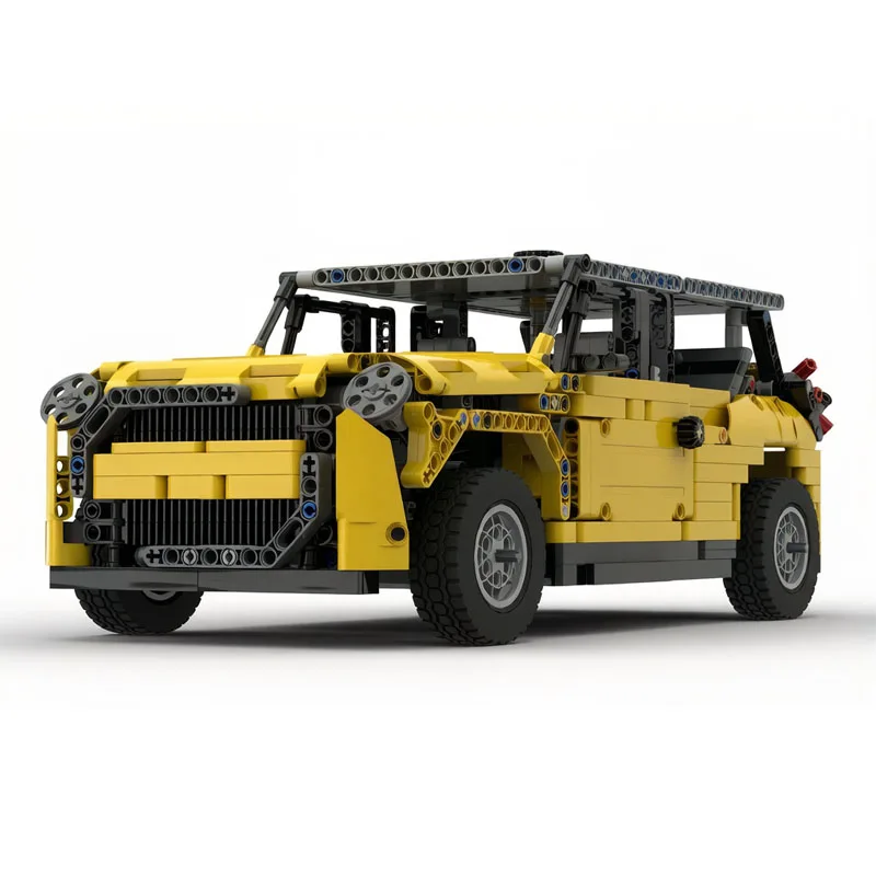 

MOC-256769 Модель спортивного пикапа из строительных блоков, 1287 деталей, детская развивающая игрушка на день рождения, Рождество, Новый год, подарок