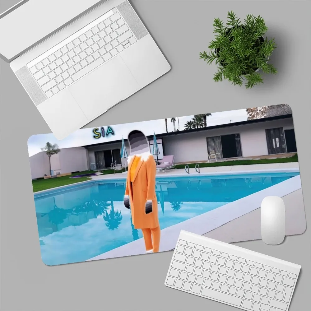 Hot Singer Sia Reasonable Woman Souris Sub, Ordinateur portable, Gamer Pad, PC, Accessoires de jeu, Tapis de bureau