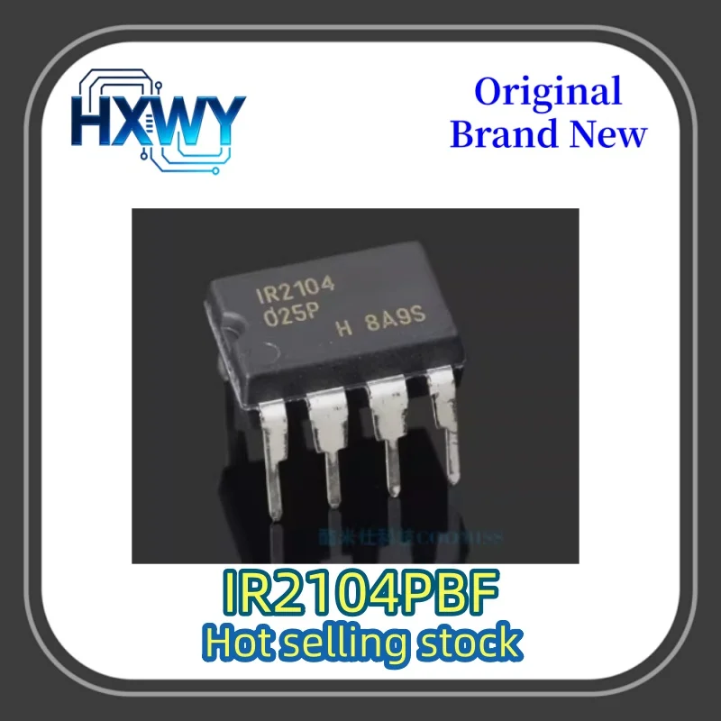 

10/50 pcs IR2104PBF 2104 DIP-8 gate driver IC brand new original in stock fast shipping