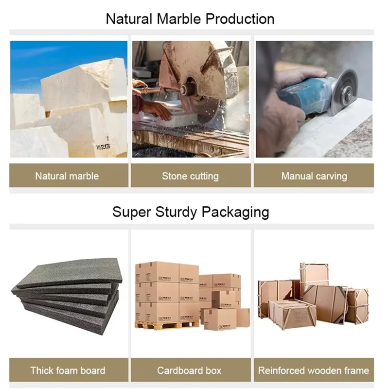 AB45 Beige Travertine Sphere Incense Burner Natural Marble Stone Home Decoration, Religious Round Ornament