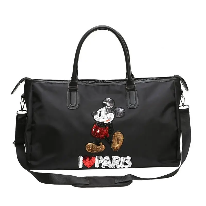 Disney Mickey Mouse New Women\'s Shoulder Bags Luxury Brand Cartoon Women\'s Bag Large Capacity Fashion Tote Bag Shopping Bag