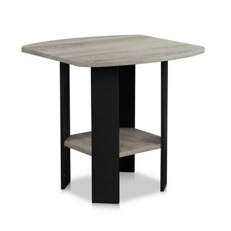 

Simple Design End/SideTable, French Oak/Black