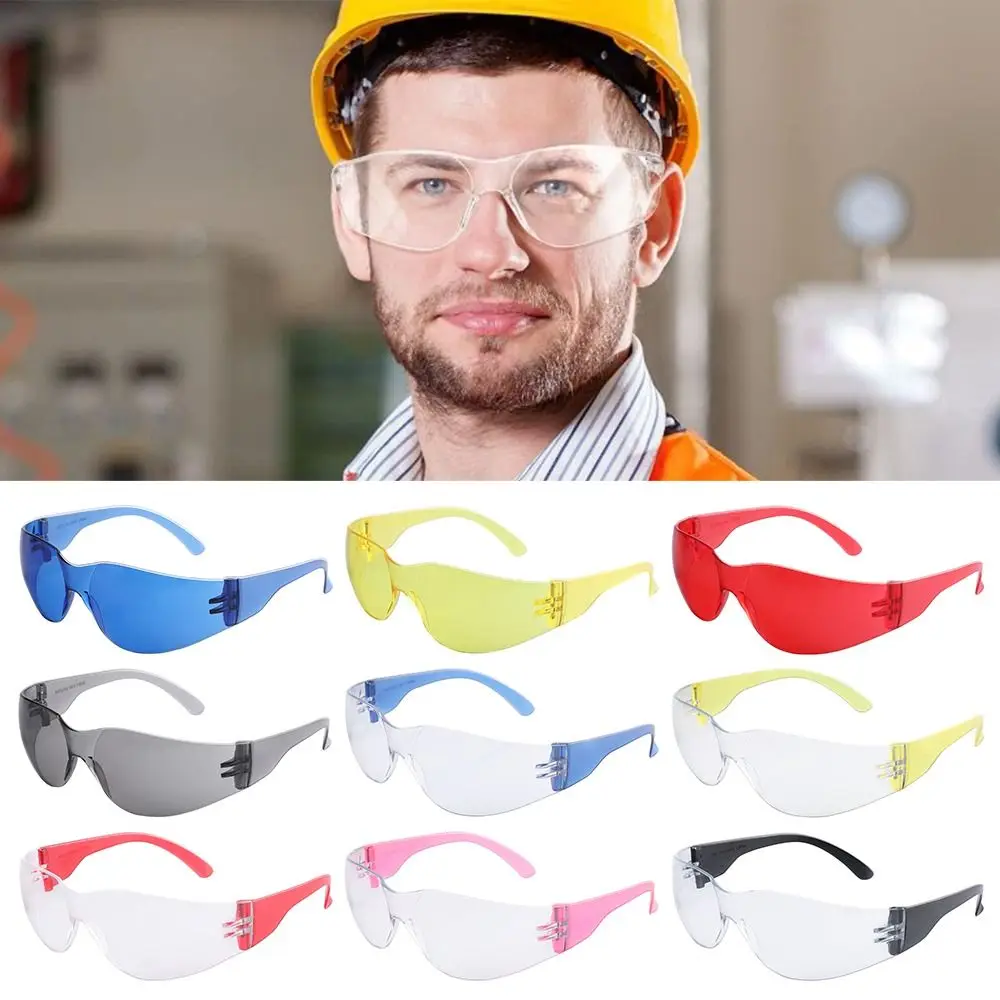 Lunettes de sécurité durables pour PC, lunettes de protection multicolores pour soudeur, lunettes de soudage, lunettes d'équitation anti-UV, lieu de travail de laboratoire