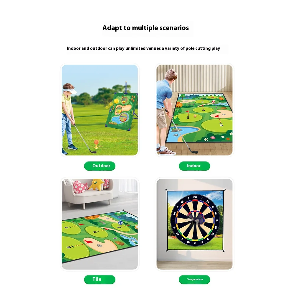 New Golf Game Summer Throwing Cloth Toy Children\'s Indoor Interactive Leisure Outdoor Parent Child Sports Birthday Gift