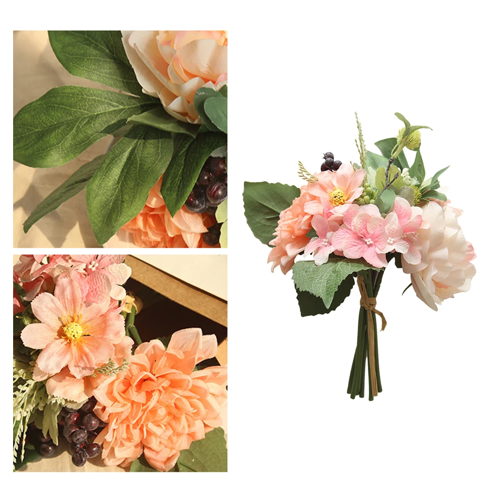 

Artificial Flower Lifelike Peony Penoy Household Maintenance Decoration Bouquet