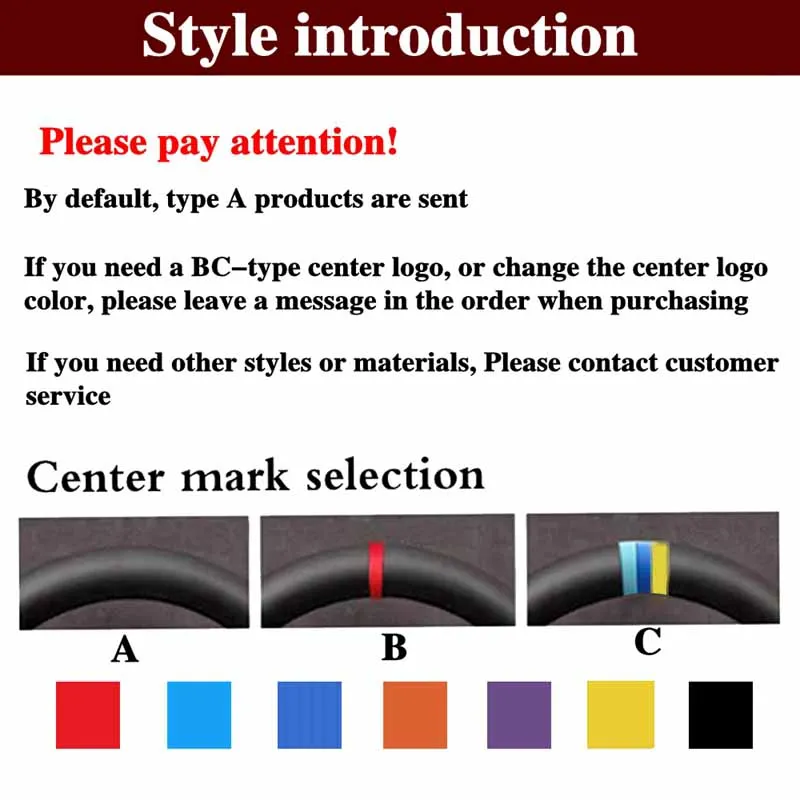Car Products DIY Black Wearable Faux Leather Car Accessories Steering Wheel Cover For Peugeot 308 Old Peugeot 408