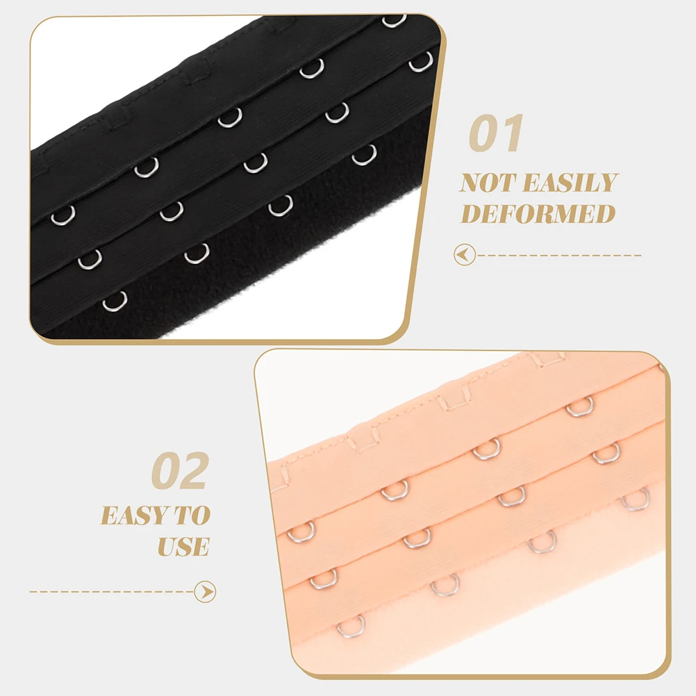 

8Pcs Bra Extenders 7 Hook Corset Extender Comfortable Adjuster for Pregnancy Weight Gain Breastfeeding Women Brassiere Extension