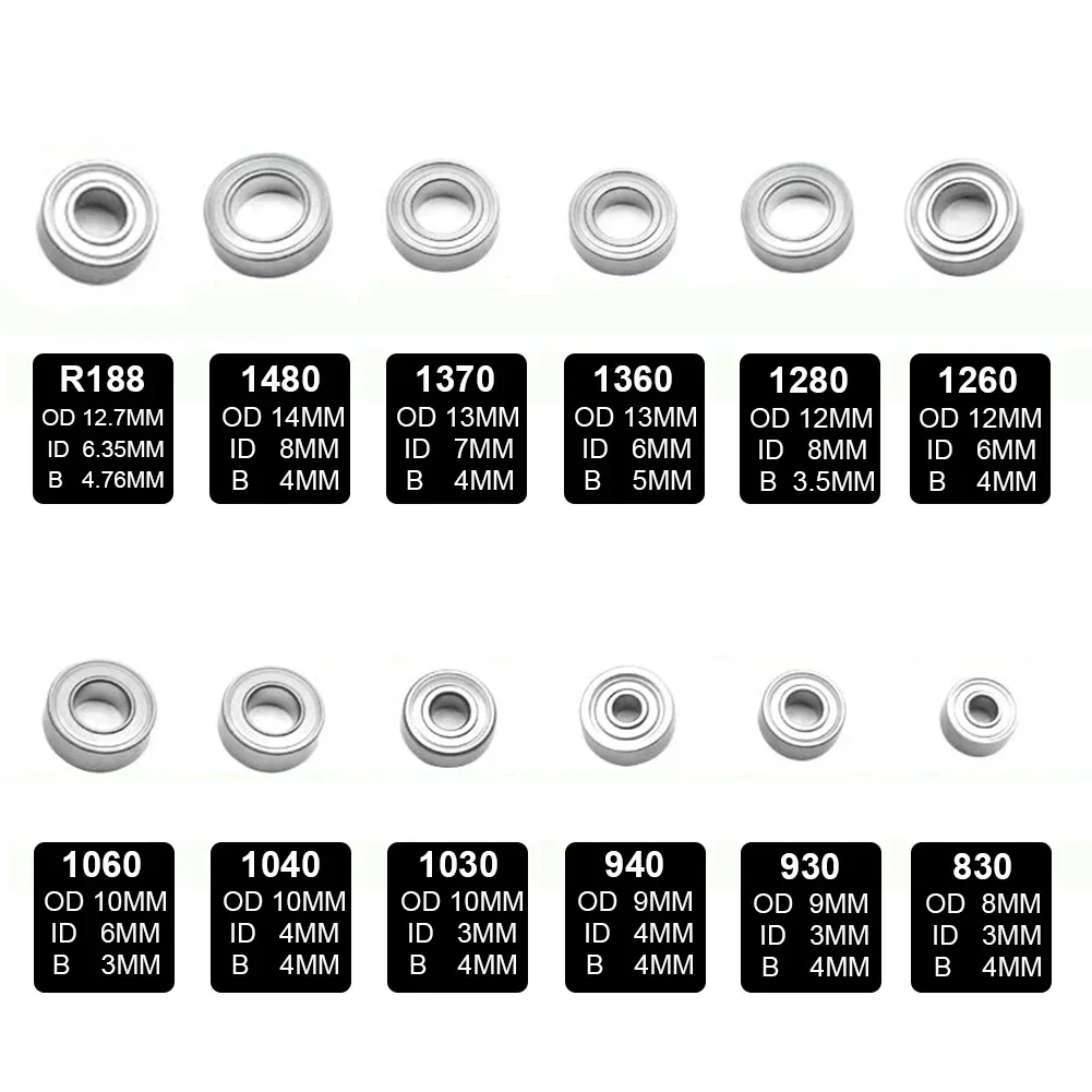 Wholesale 20Pcs Dental Micromotor Handpiece Bearing Saeshin STRONG & Saeyang Marathon Grinding Handle Supply Low Noise 12 Sizes