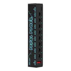 9V isolated pedal power supply Type C input Guitar Pedal Power For Guitar Effector 8 Isolated DC Output Isolated