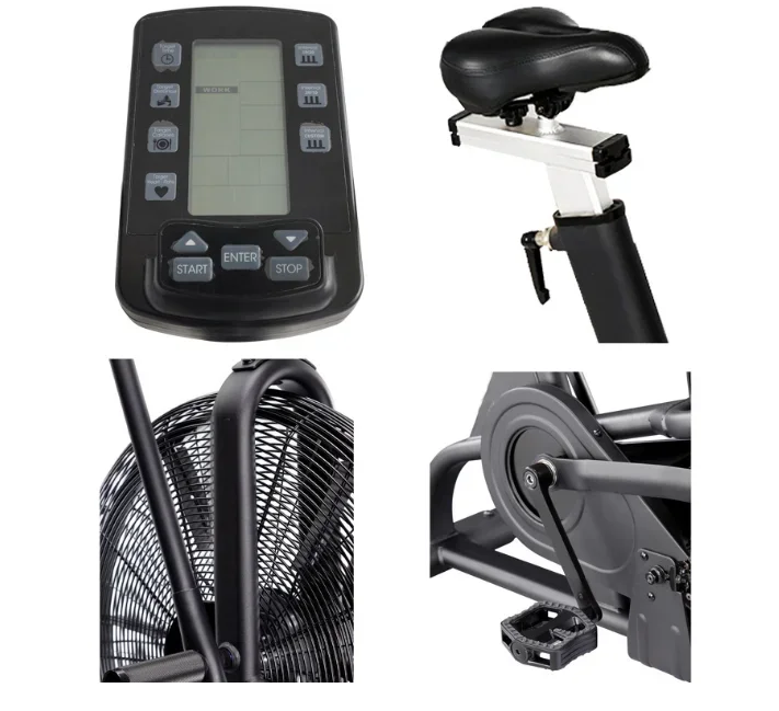 Commercial Fan Exercise Bike AirBike Indoor Cycling Bicycle Fitness Equipment Exercise Air bike