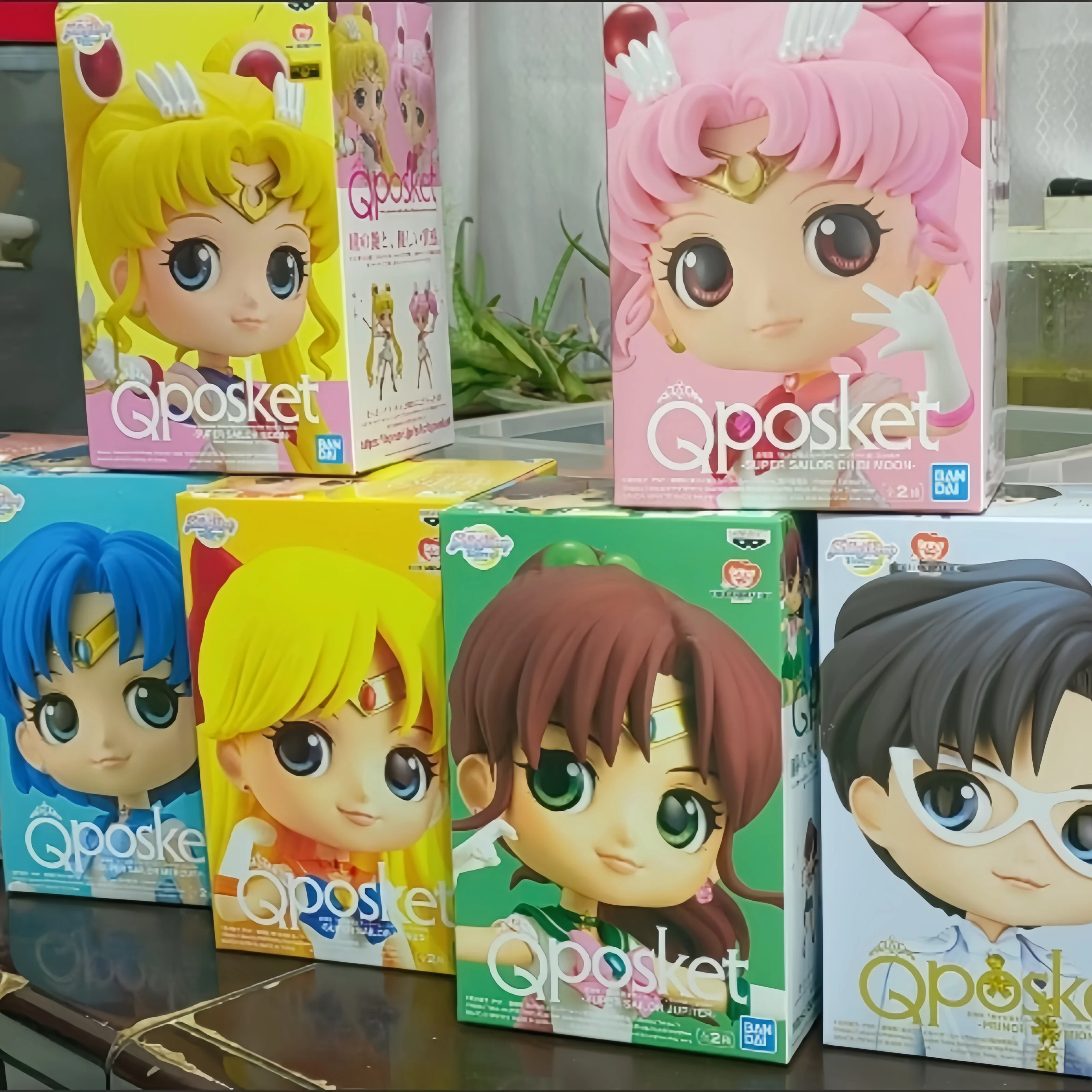 オリジナルバンダイフィギュアーツ Qposket おもちゃ美少女戦士セーラームーンコスモス月野うさぎ永遠のセーラームーンアニメアクションフィギュアモデルギフト