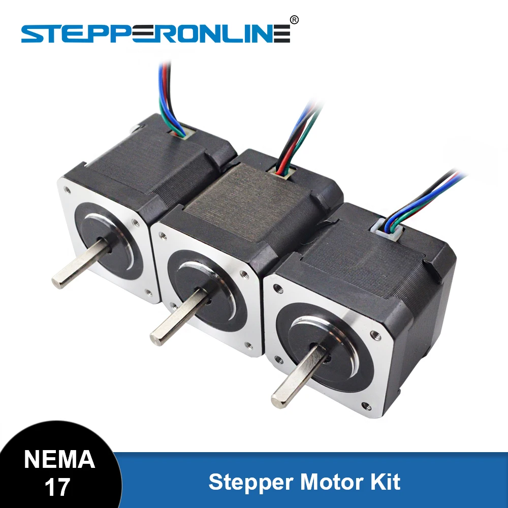 

Nema 17 Stepper Motor 42 Step Motor Kit with Full D-cut Shaft for BLV mgn Cube 3D Printer