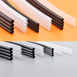 1 Meter 4Lines Ink Tube 4 Ways Solvent Ink Tube for Inkjet Printer UV Flatbed Printer Ink System Spare Parts Black Ink Pipe Hose