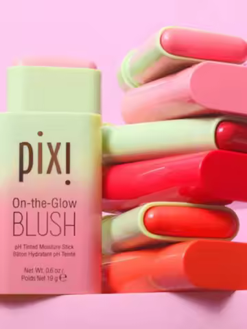 Pixi Blush Stick 3 In 1 Easy Color Rouge Blusher Cream Cheek Eye Lip Tinted Waterproof Mositure Face Contouring Shadow Blusher