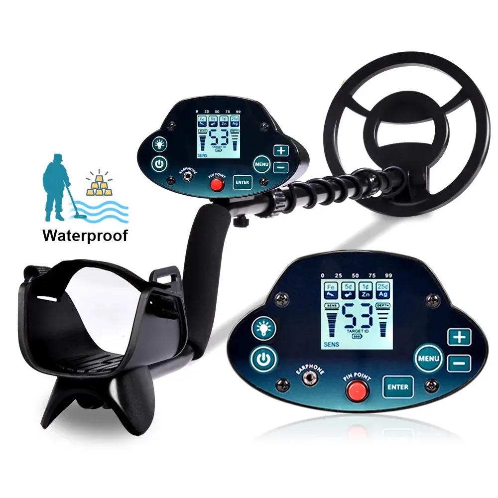 MD-5030P Underground Metal Detector Outdoor Adventure Treasure Hunting Pinpointing Function Gold Detection