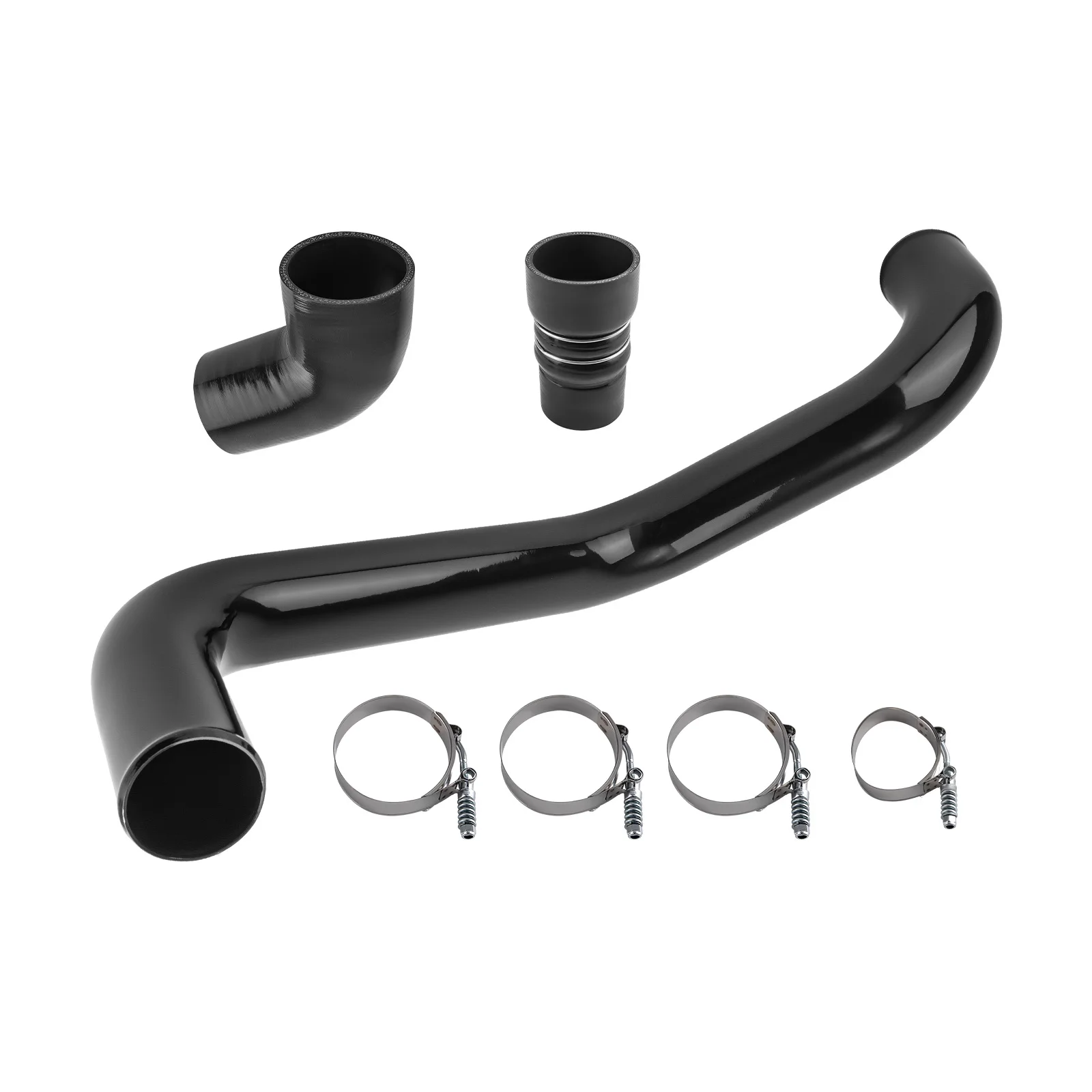 

Hot Side Intercooler Pipe Kit For GMC Chevy Duramax 6.6 LLY LBZ LMM 2004-2010