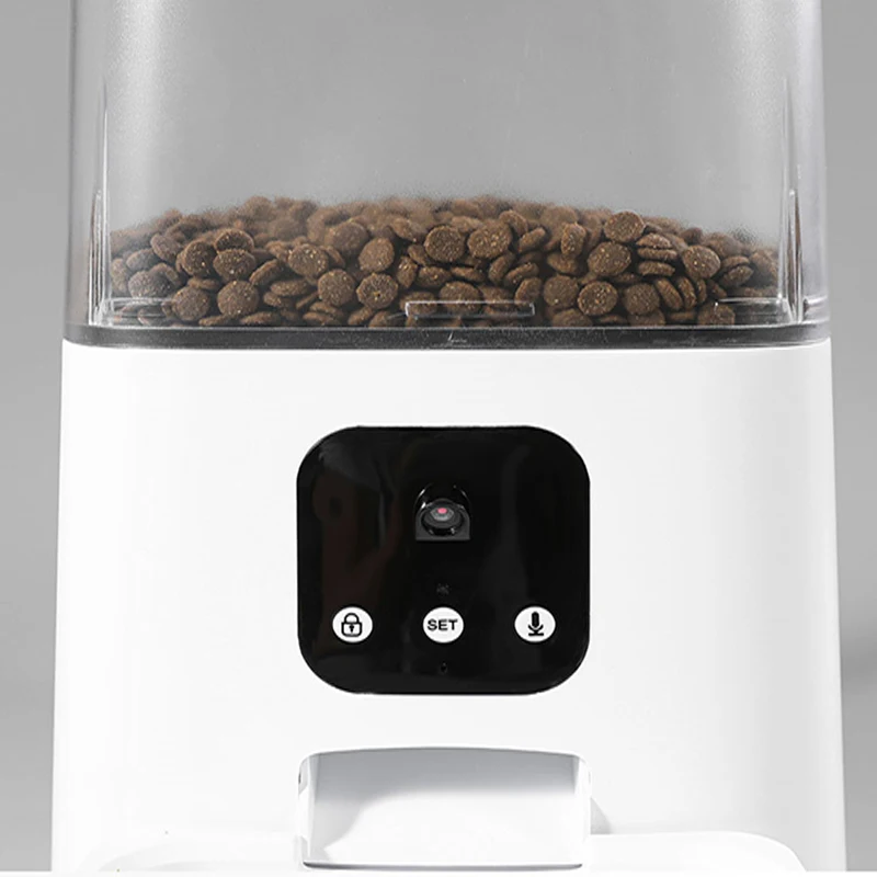 Dog Cat Smart Pet Feeder Camera Wifi Mobile Big Dog Feeder Automatic Dog Food Feeder &Water