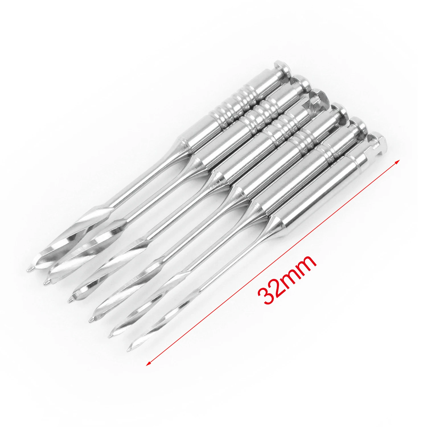 6 Stks/doos Jolant Dental Endodontische Boor Burs Peeso Reamers 28Mm/32Mm Motor Gebruiken Roestvrijstalen Endo Bestanden Tandarts Materialen