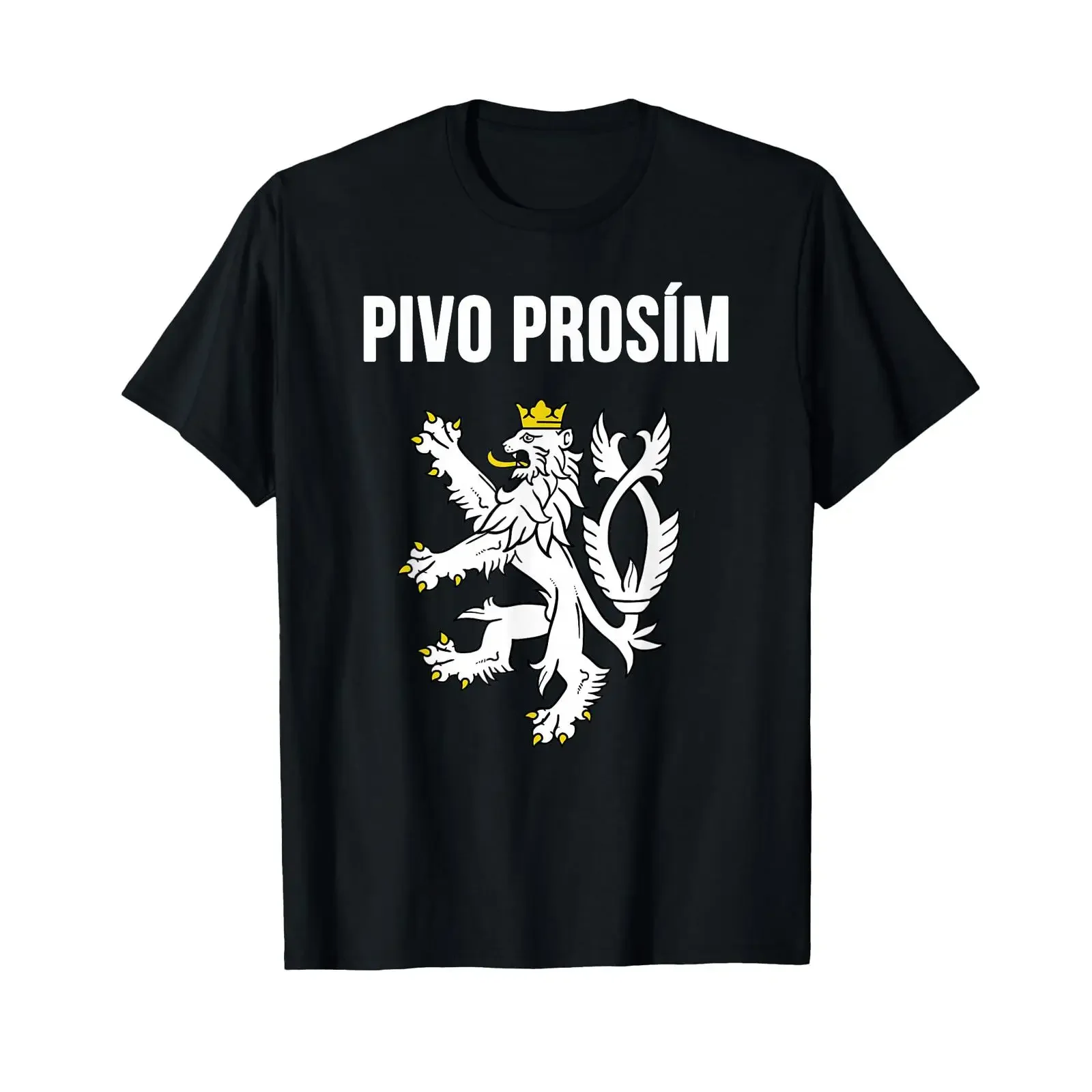 Beer Please In Czech T Shirt Funny Republic Souvenir vintage Washed Comfortable Soft Breathable Stylish designer clothes homme