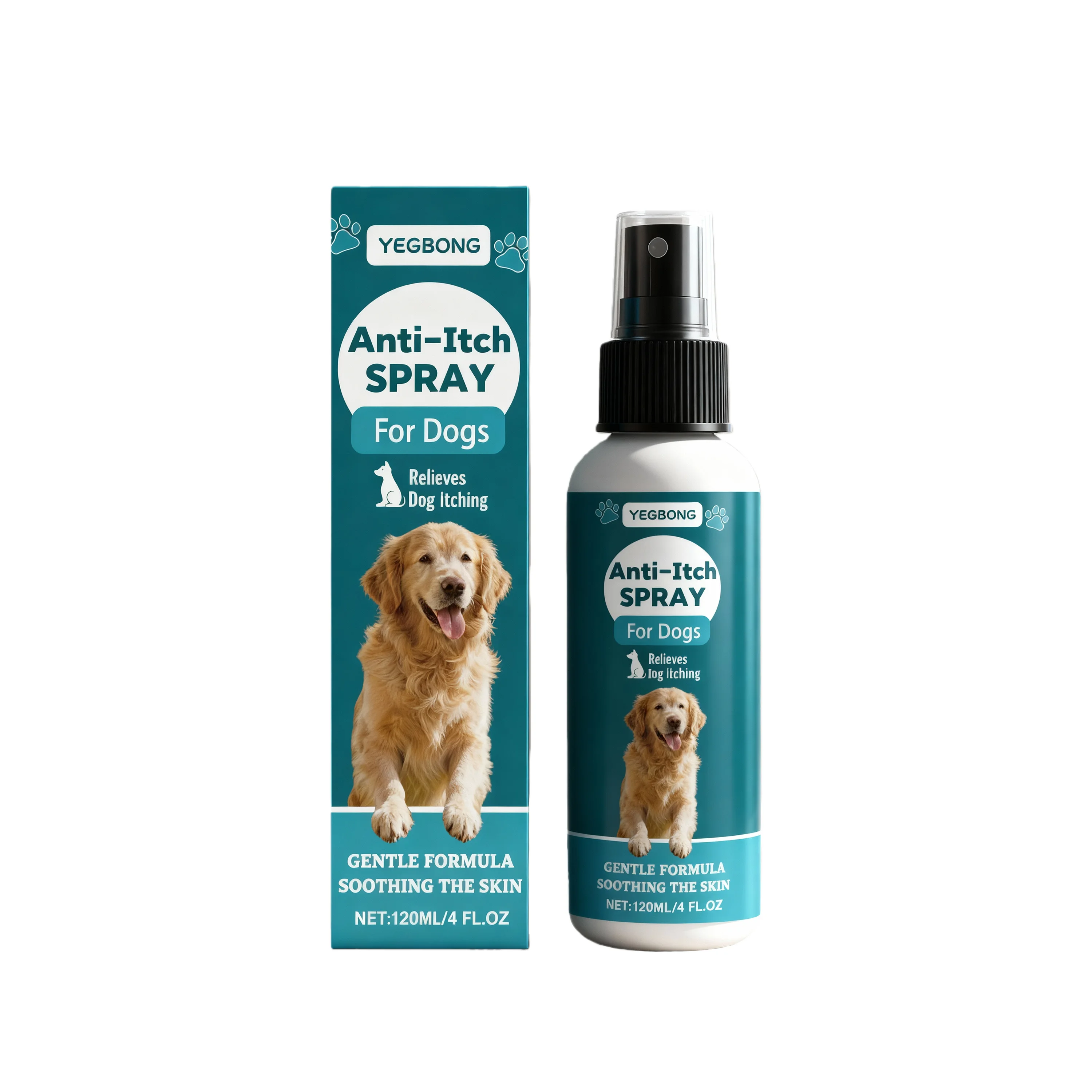 Pet Skin Care Spray Clean Dirts Remove Mite Relieve Scratching Promote Skin Health Eliminate Local Inflammation Anti Itch Spray