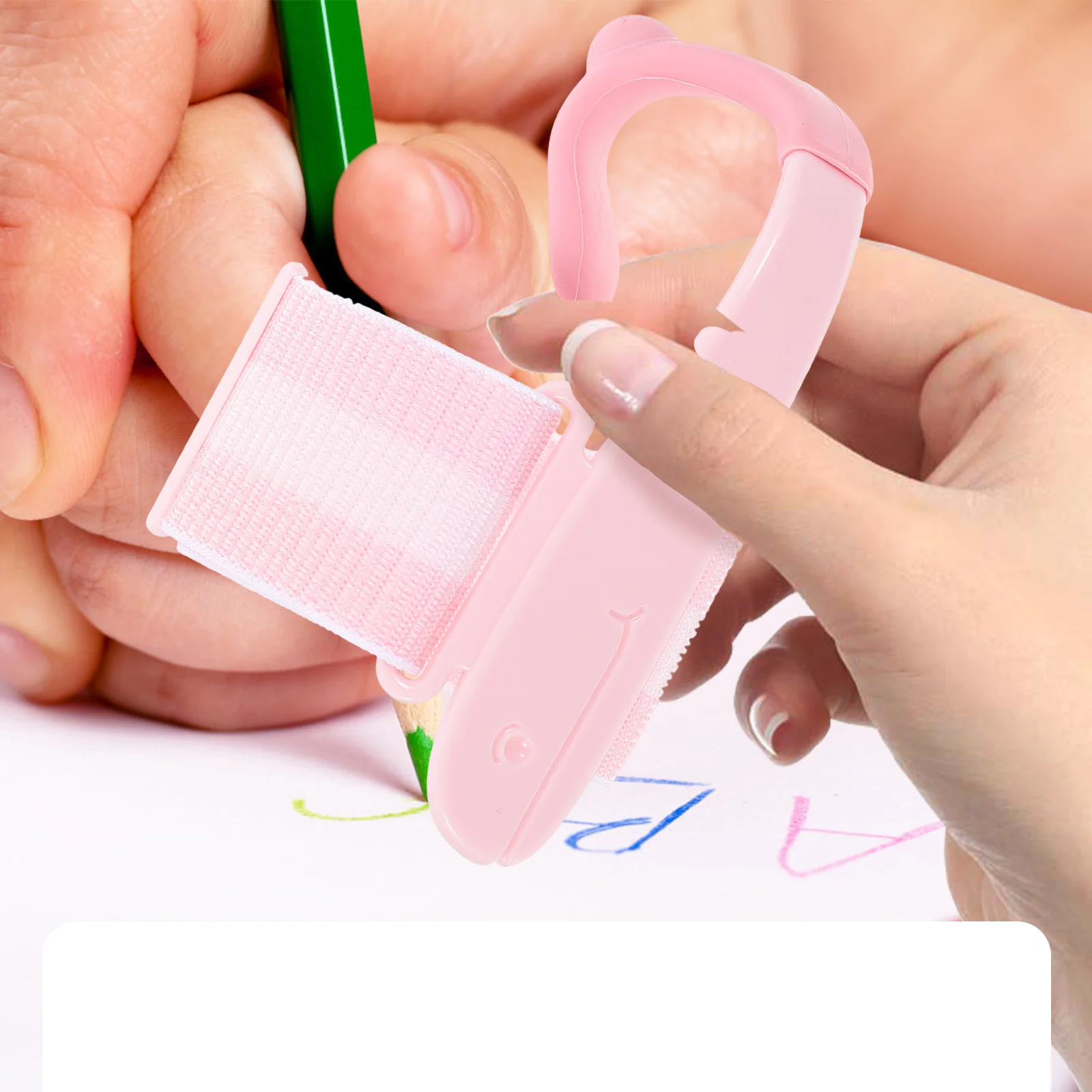 Ergonomic Posture Trainer Anti-Skid Corrector For Wristband Design Pencils Holder Wear-Resistant Handwriting Aid