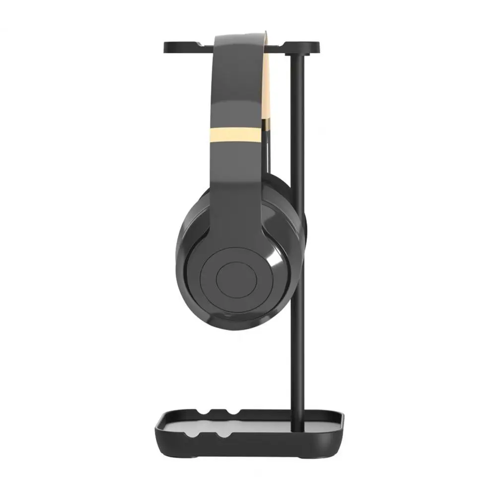 Headphone Rack Stable Base Headphone Stand with 180-degree Rotatable Holder for Desktop Headset Non-slip Design for Organizing