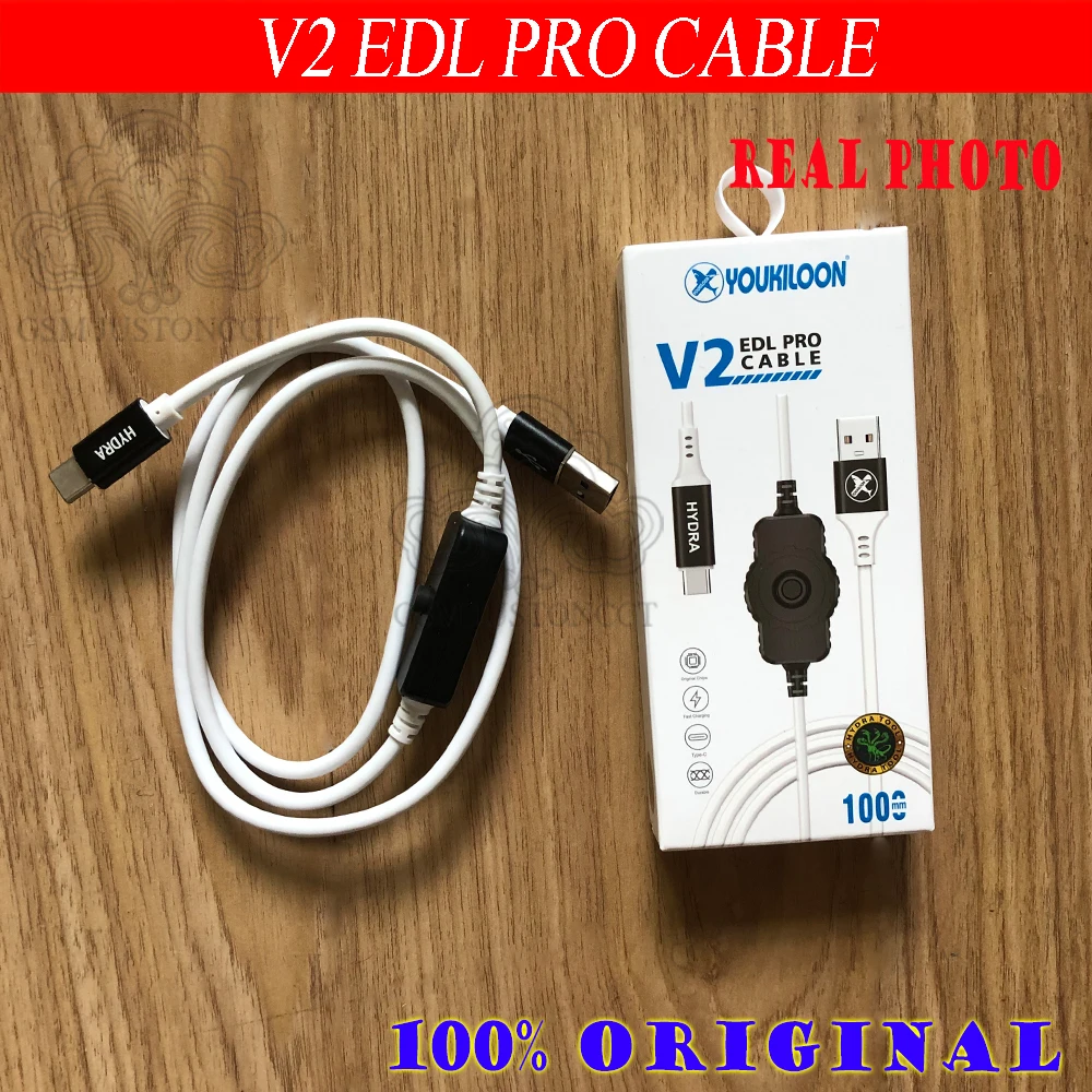 2024 Original New EDL PRO V2 cable for Type c qualcomm device