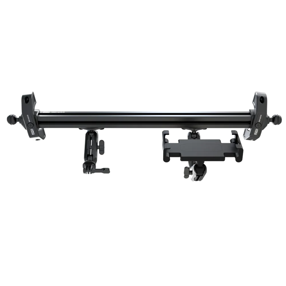 Lantsun VAN005 Aluminum Alloy Rear Roof Integrated Guide Rail for jeep for wrangler JL 2024-2026 Year