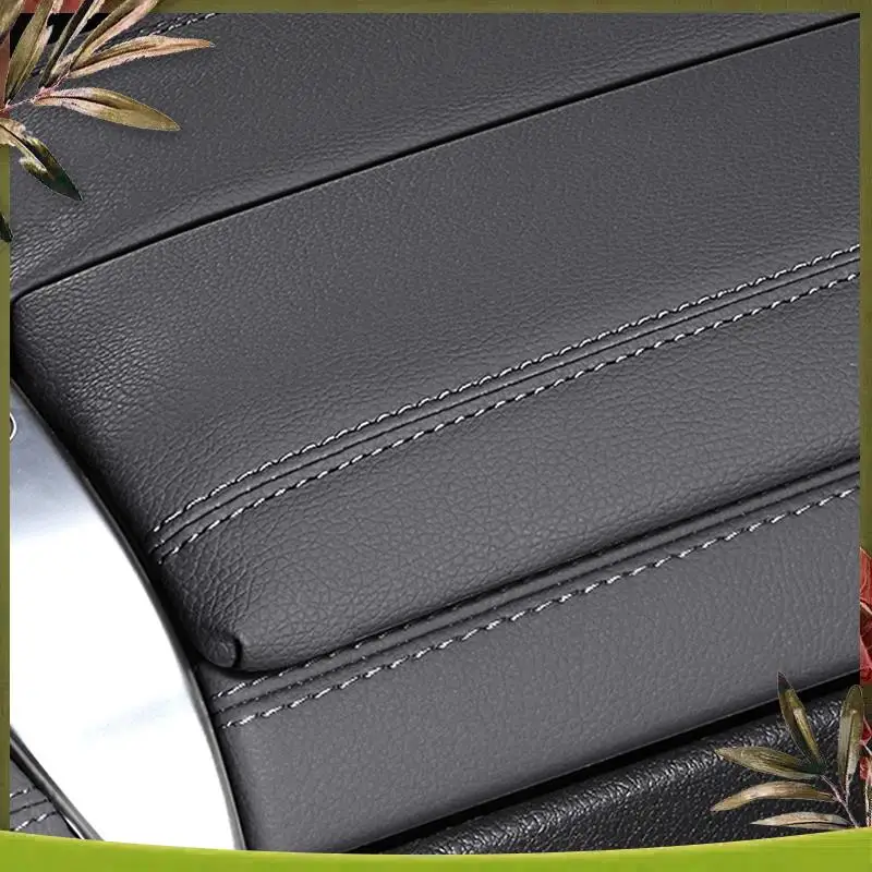 

NEW Car Central Console Armrest Box Booster Pad PU Trim Cover For Mercedes Benz GLC C-Class W206 C200 X253 GLC300 22-2024 Parts