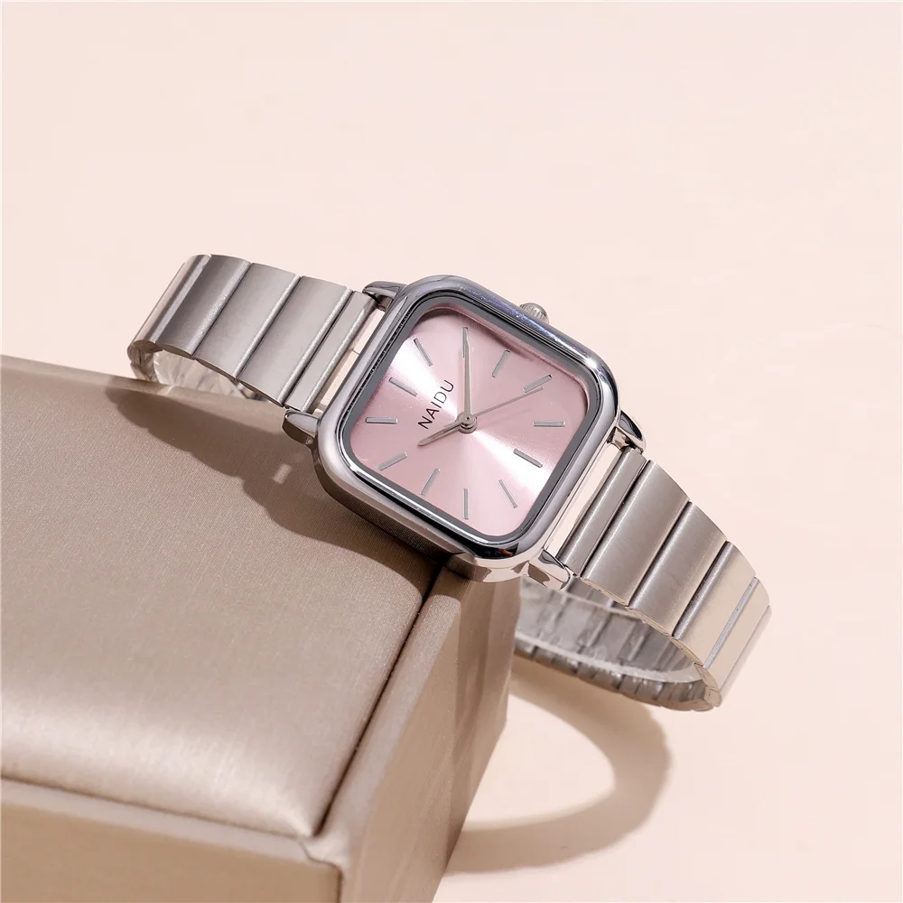 high quality women steel band quartz dress watch