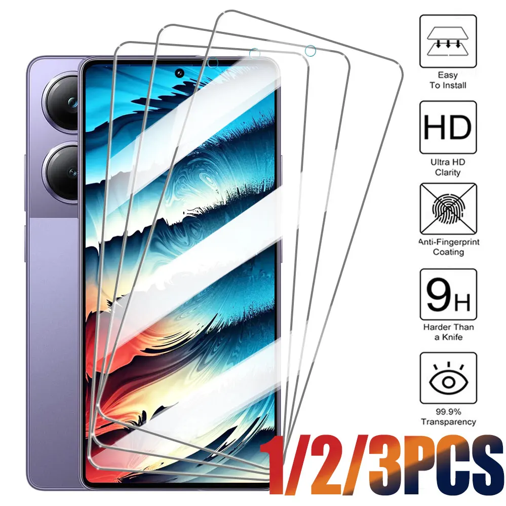 

1/2/3PCS HD Full Cover Tempered Glass For Xiaomi 11T Pro 11 Lite Screen Protector for Xiaomi Mi 12T 13 T 14 14T Protective Film