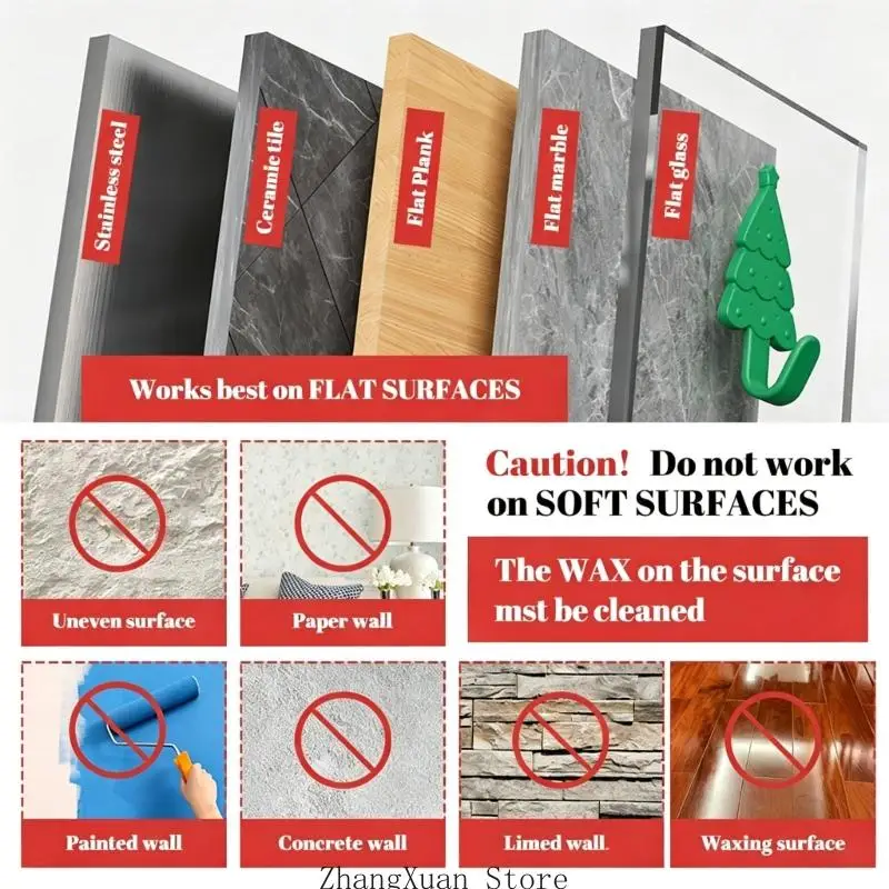 Formbare Weihnachtsdekorationsaufhänger für Kränze, Schienen und Geschenkpapier 3XUF – Detail 8